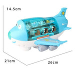 Lightning & Musical 360 Rotating Gear Airplane