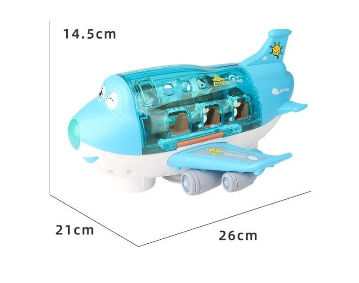 Lightning & Musical 360 Rotating Gear Airplane